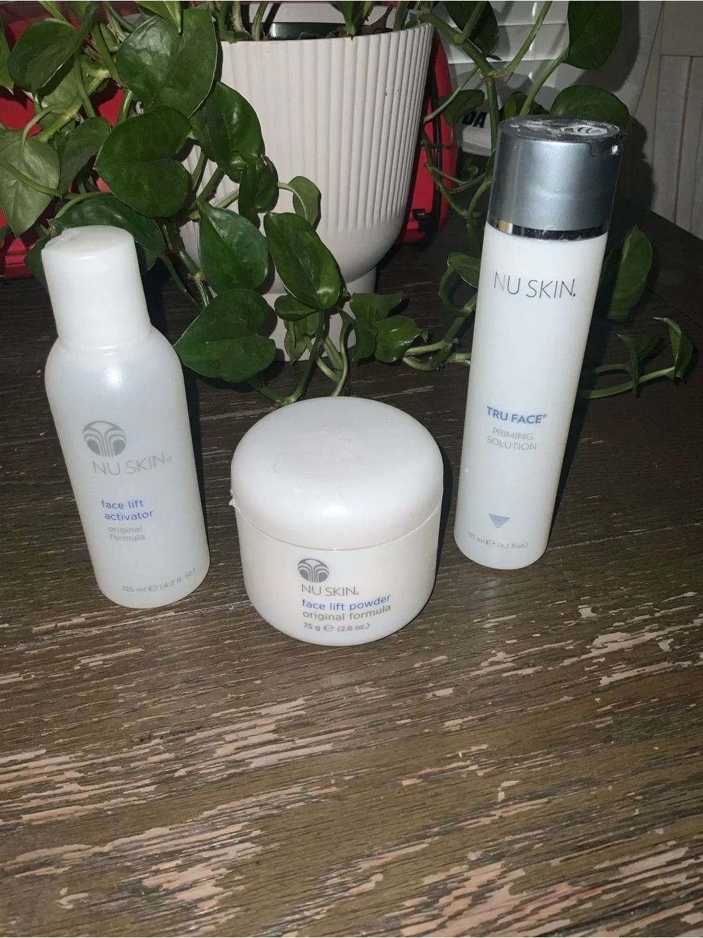Nu Skin Face Lift Trio – Priming Solution, Face Lift Activator, Face Lift Powder